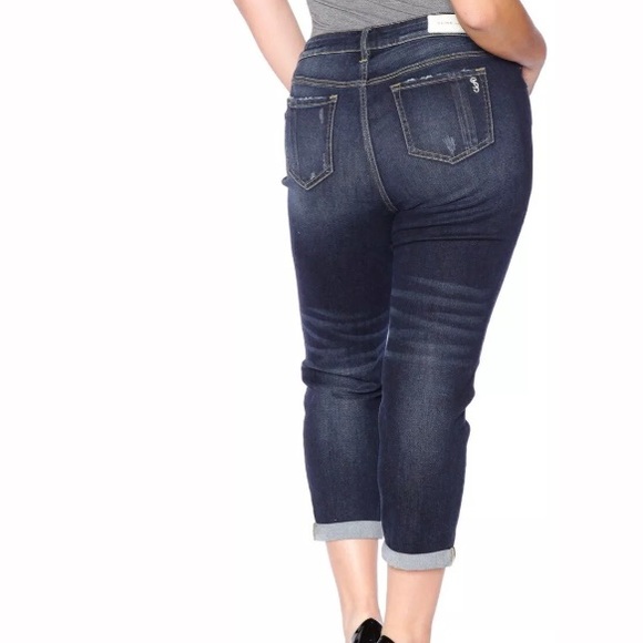 NWT SLINK jean plus size BOYFRIEND BELLA CURVY - Picture 4 of 8